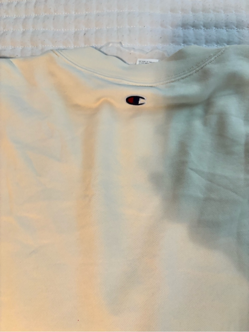 Champion Cream Sweatshirt Size Medium New